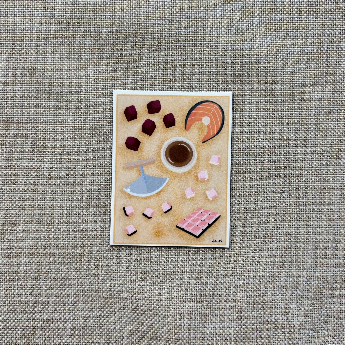 Printed Magnet - Country Food
