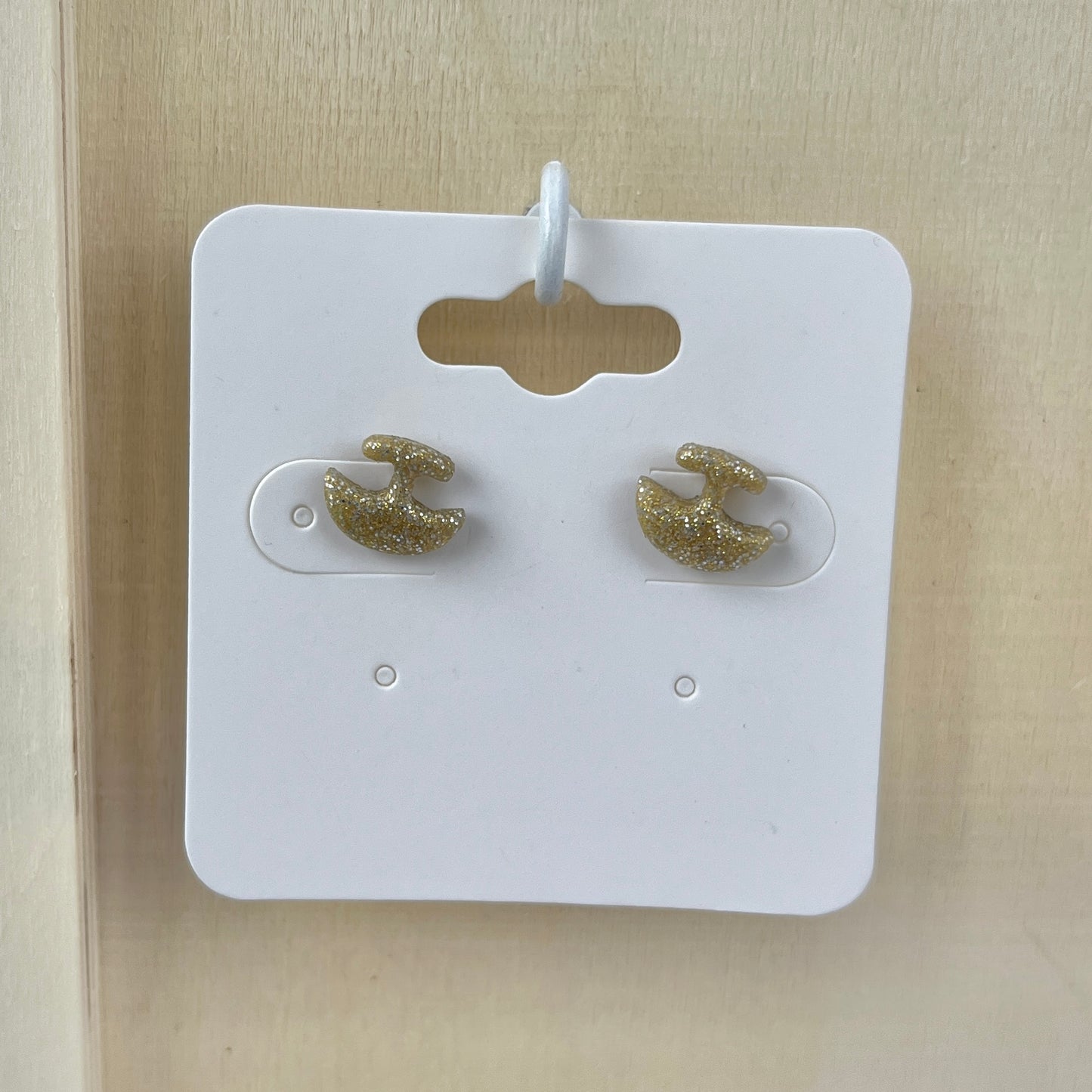 Ulu Stud Earrings, Gold