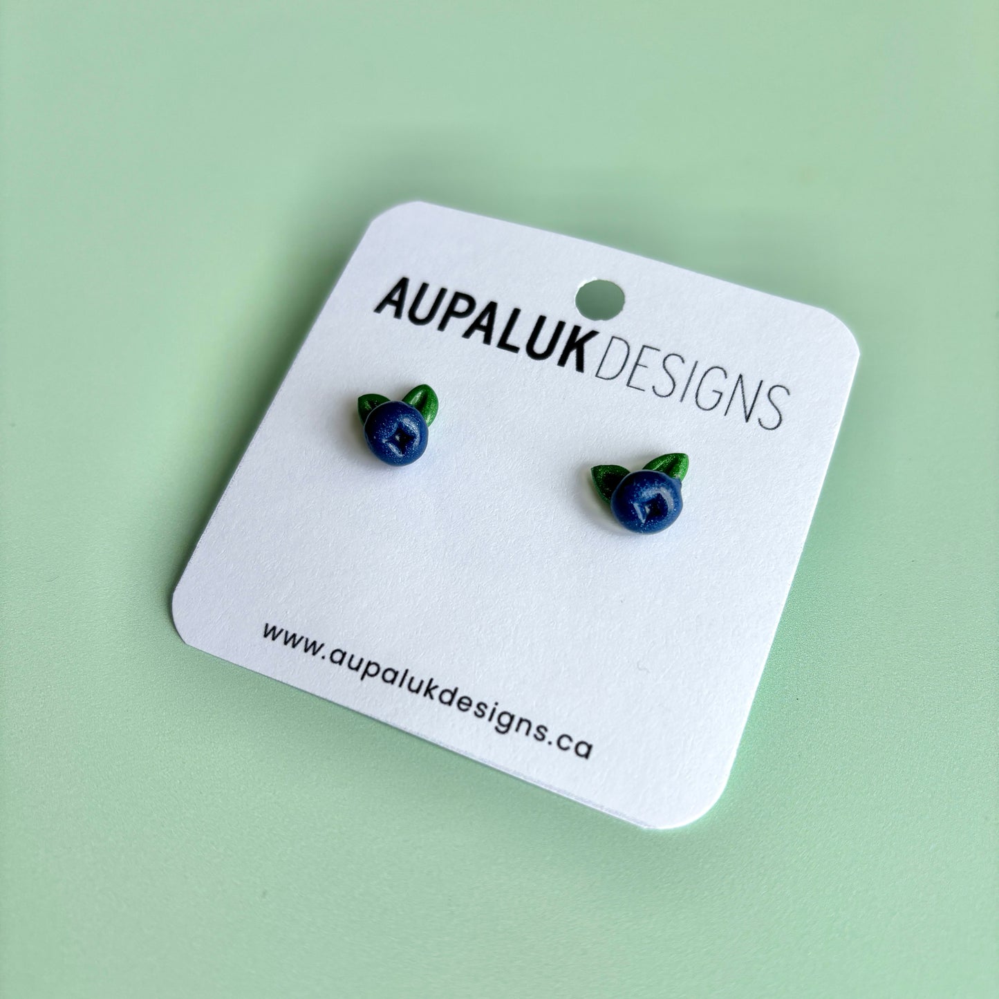 Blueberry Stud Earrings