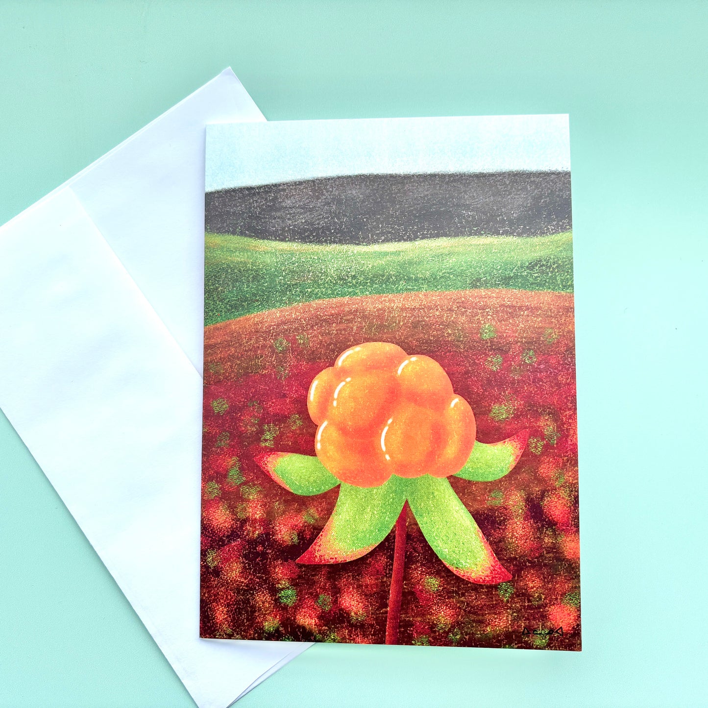 Aqpik 5x7 Greeting Card