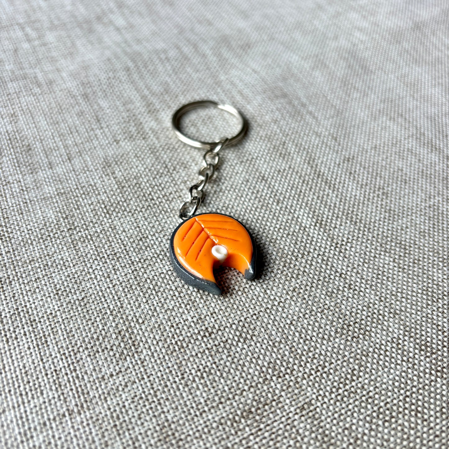 Arctic Char Steak Keychain