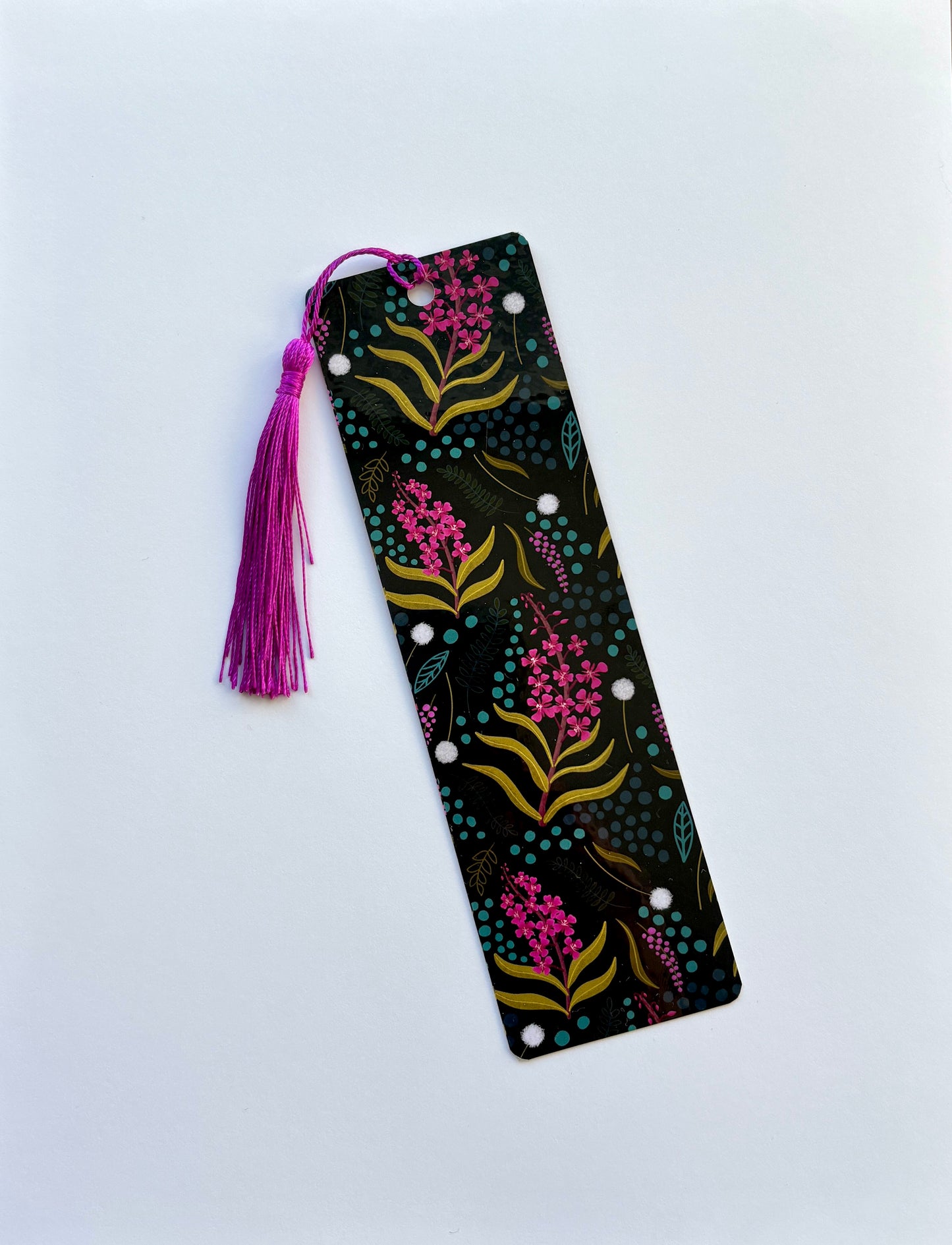Fireweed Pattern Bookmark