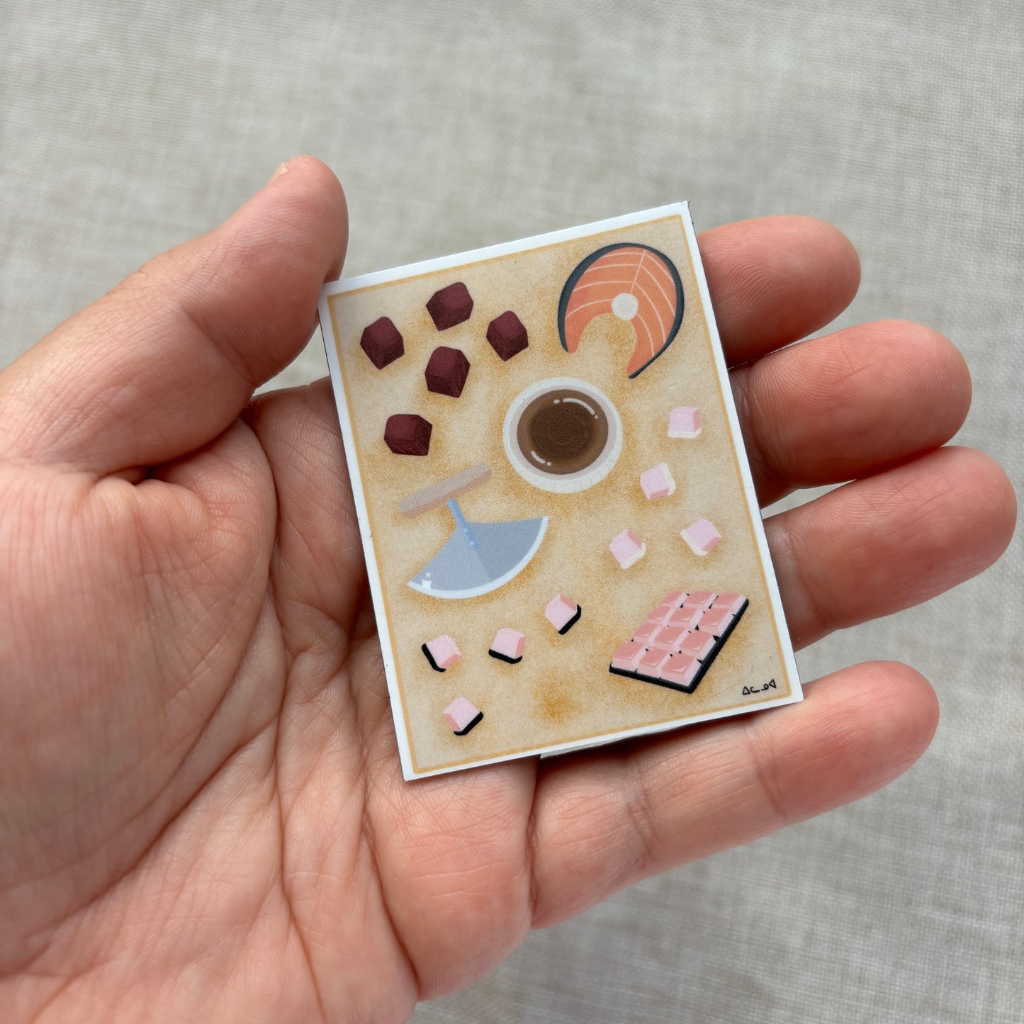 Printed Magnet - Country Food