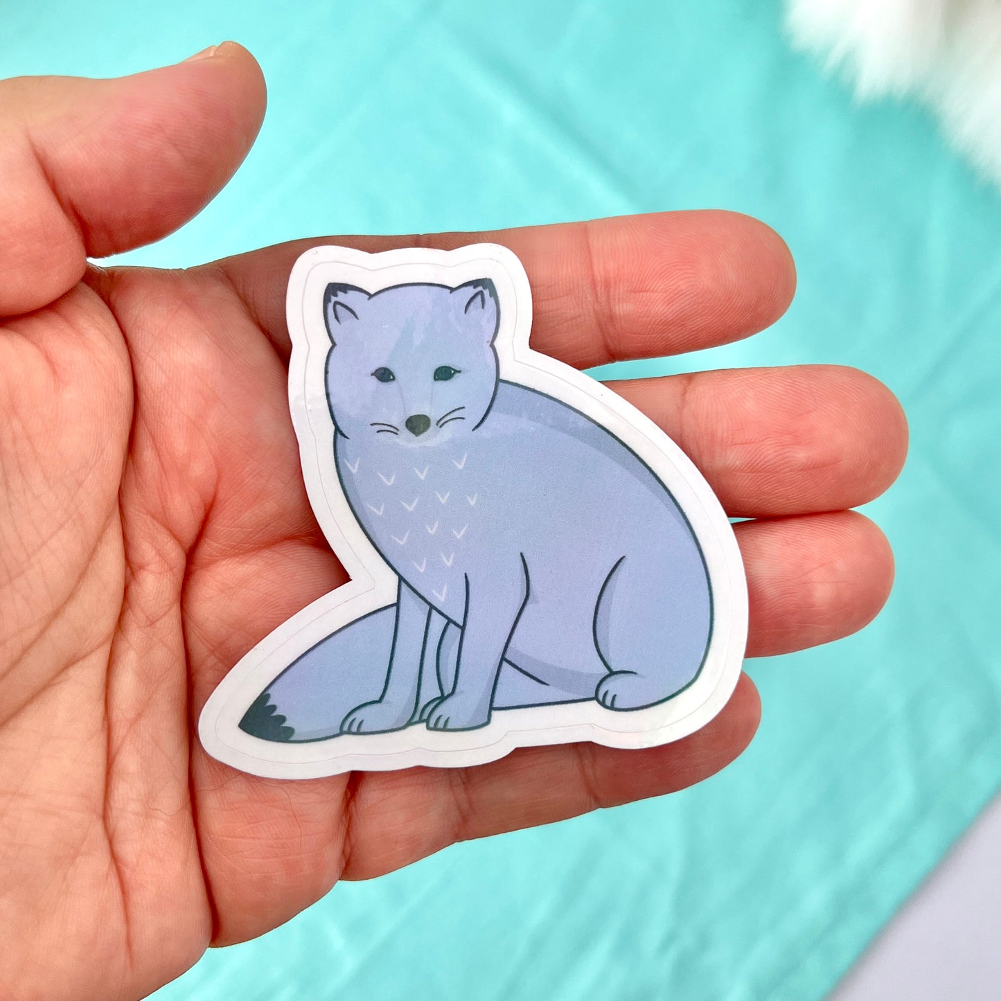 Arctic Fox Sticker