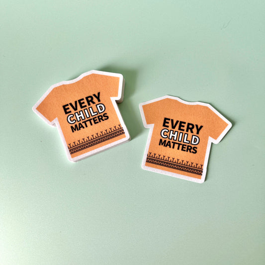 Orange Shirt Sticker - Every Child Matters