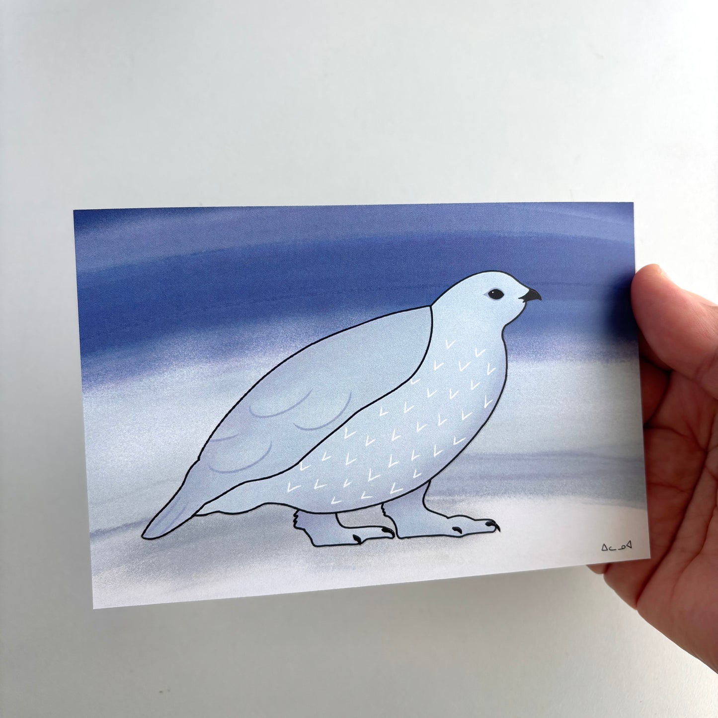 Art Postcard - Ptarmigan