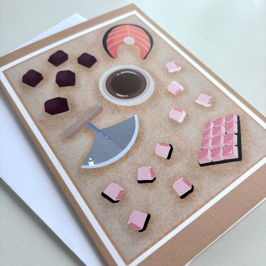 Country Food 5x7 Greeting Card