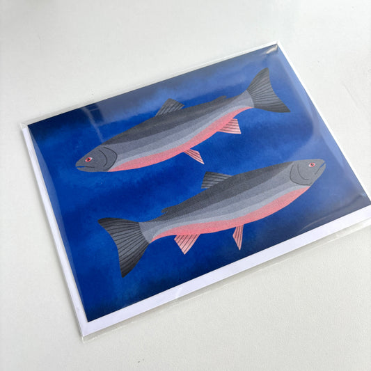 Arctic Char 5x7 Greeting Card