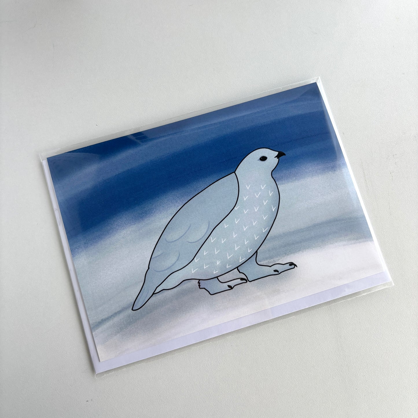 Ptarmigan 5x7 Greeting Card