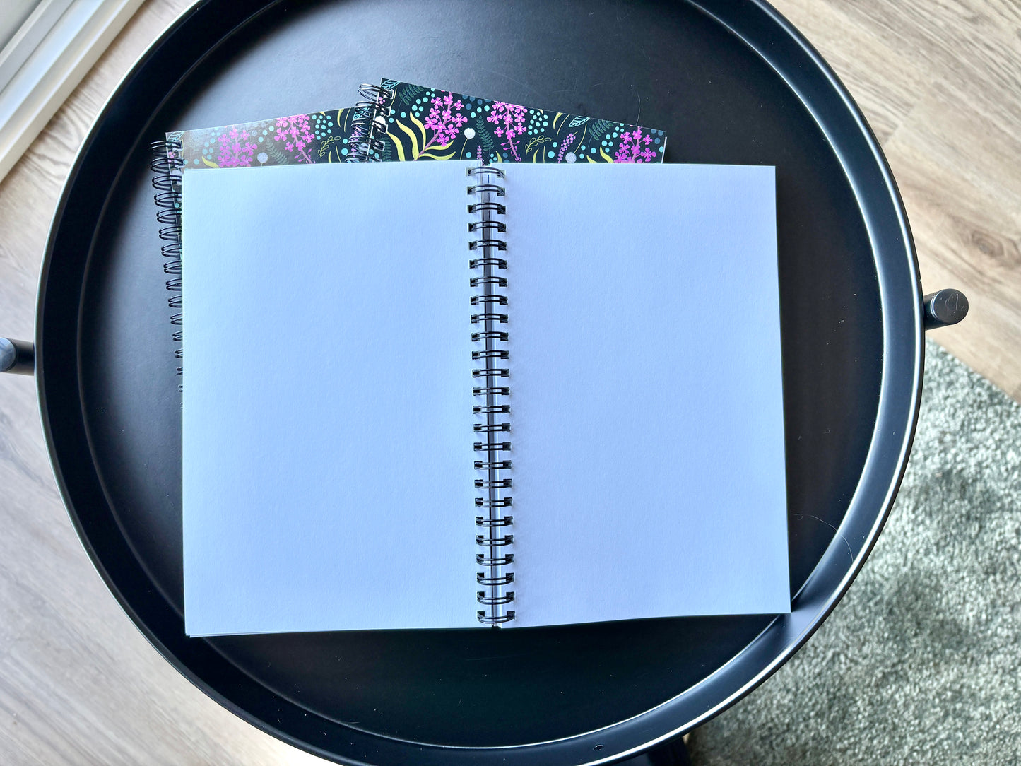Fireweed Pattern Spiral Notebook