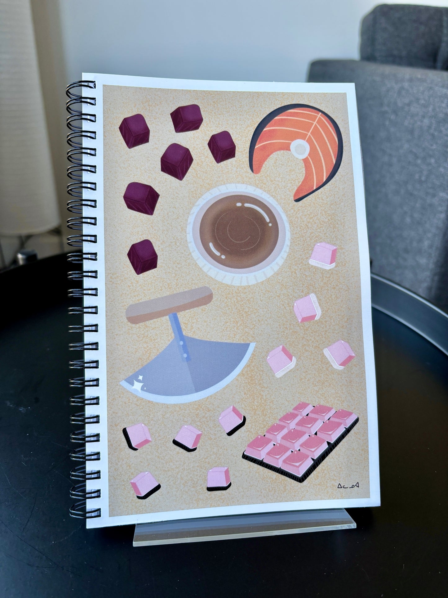 Country Food Spiral Notebook