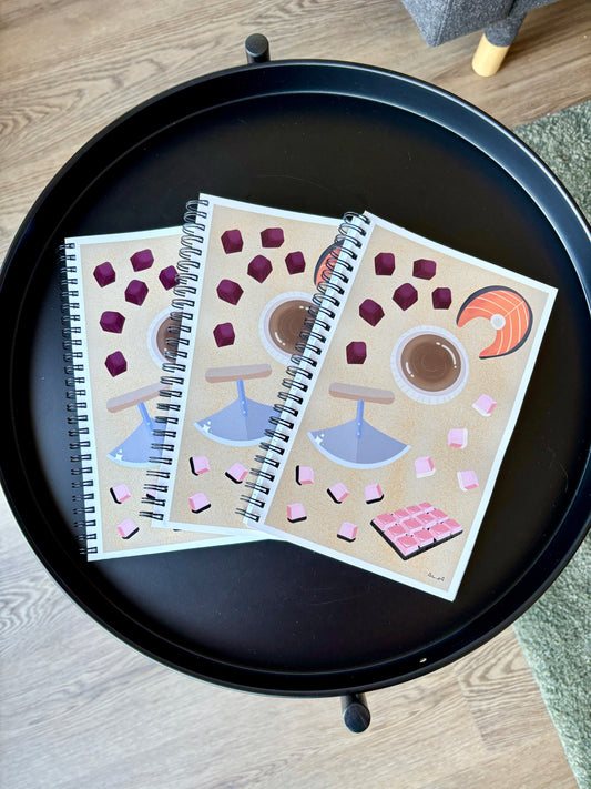 Country Food Spiral Notebook