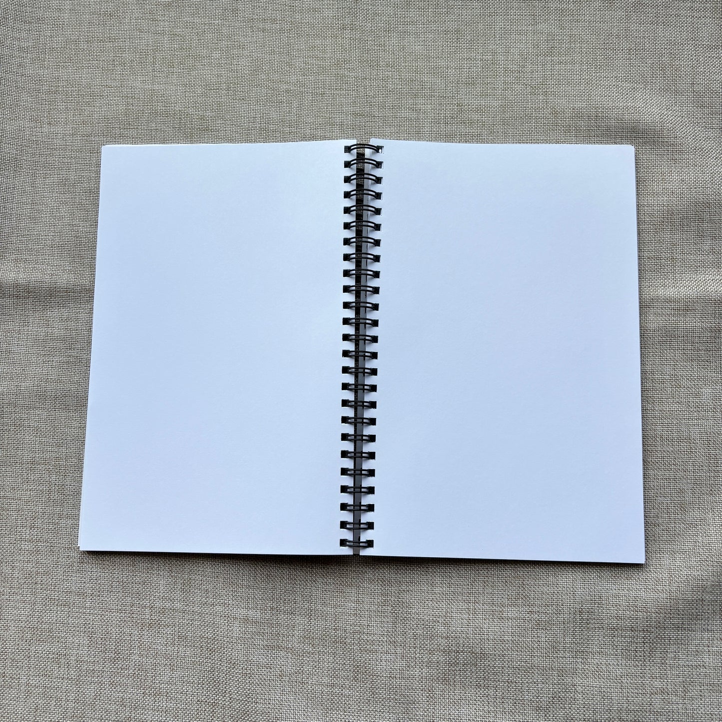 Polar Bear in Fireweed Spiral Notebook