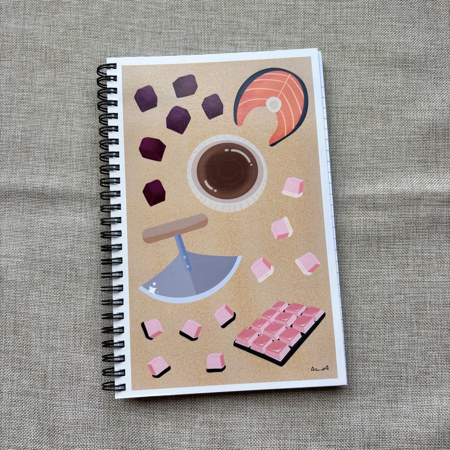 Country Food Spiral Notebook