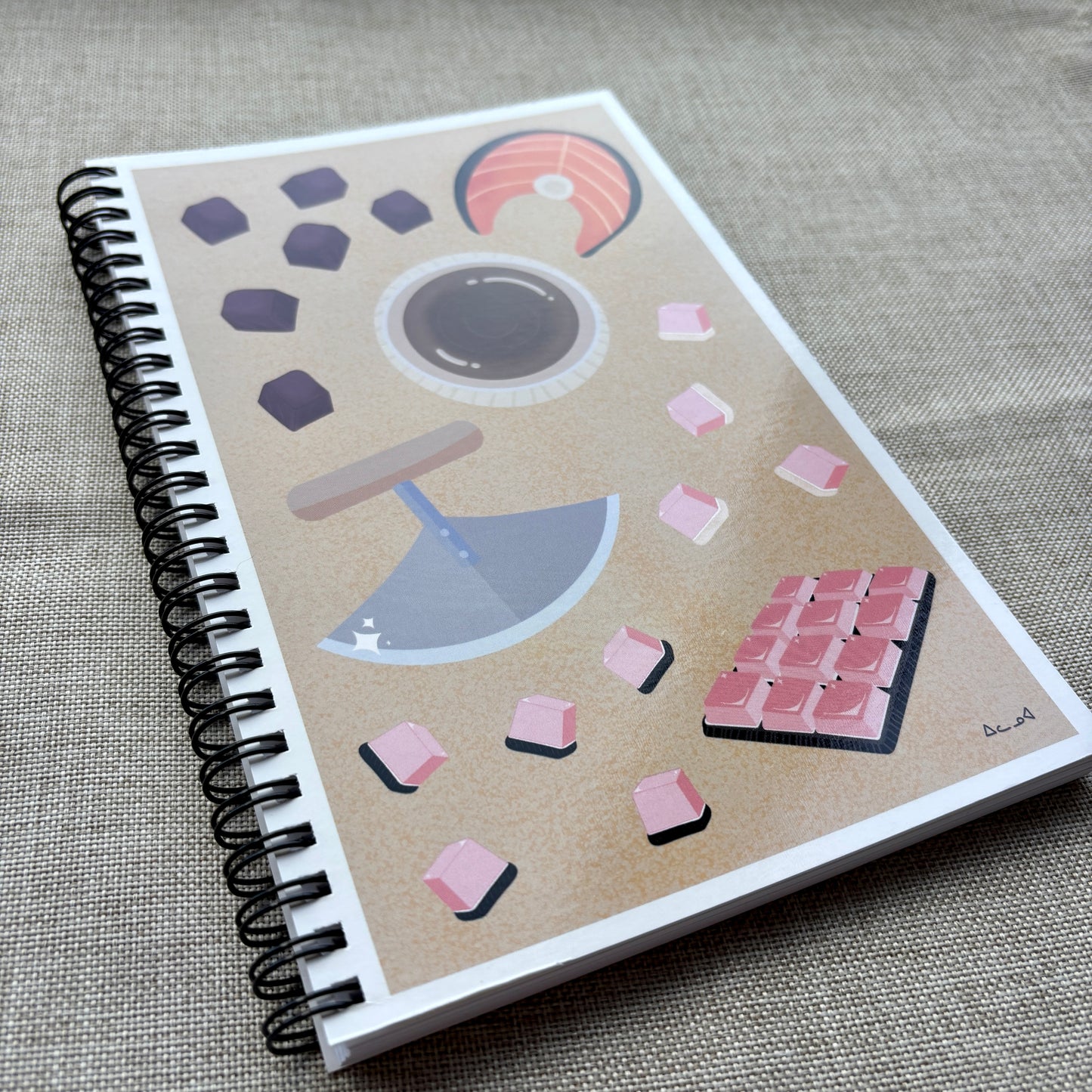 Country Food Spiral Notebook